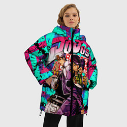 Куртка зимняя женская Jojo, цвет: 3D-черный — фото 2