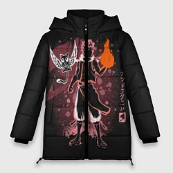 Куртка зимняя женская Fairy Tail, цвет: 3D-красный
