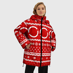 Куртка зимняя женская СВИТЕР DETROIT BECOME HUMAN, цвет: 3D-черный — фото 2