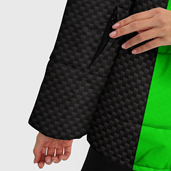 Куртка зимняя женская MINECRAFT карбон, цвет: 3D-черный — фото 2
