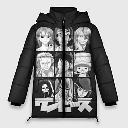 Куртка зимняя женская One Piece, цвет: 3D-черный