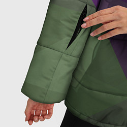 Куртка зимняя женская Evangelion: 111, цвет: 3D-черный — фото 2