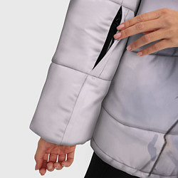 Куртка зимняя женская Кёкусинкай девушка, цвет: 3D-черный — фото 2