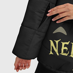 Куртка зимняя женская Were all Nelghbors, цвет: 3D-черный — фото 2