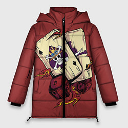 Куртка зимняя женская One Piece, цвет: 3D-светло-серый