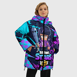 Куртка зимняя женская BRAWL STARS BIBI, цвет: 3D-черный — фото 2