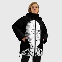 Куртка зимняя женская ONE-PUNCH MAN, цвет: 3D-черный — фото 2