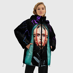 Куртка зимняя женская BILLIE EILISH, цвет: 3D-черный — фото 2