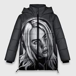 Куртка зимняя женская BILLIE EILISH, цвет: 3D-черный