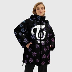 Куртка зимняя женская Twice, цвет: 3D-светло-серый — фото 2