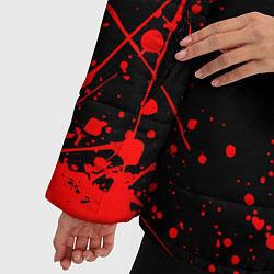 Куртка зимняя женская MONOKUMA, цвет: 3D-красный — фото 2