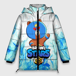 Куртка зимняя женская BRAWL STARS EL BROWN, цвет: 3D-черный