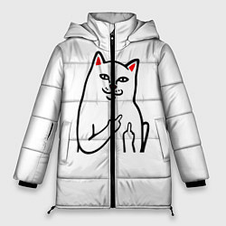Женская зимняя куртка Meme Cat