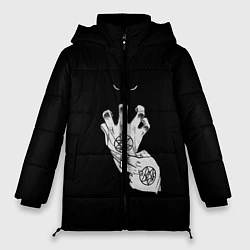 Куртка зимняя женская Выжигющий Искру, цвет: 3D-черный