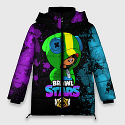 Куртка зимняя женская Brawl Stars LEON, цвет: 3D-черный