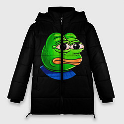 Куртка зимняя женская Frog, цвет: 3D-светло-серый