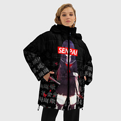 Куртка зимняя женская SENPAI ANIME, цвет: 3D-красный — фото 2