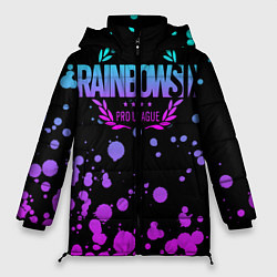 Куртка зимняя женская Rainbow Six Siege, цвет: 3D-черный