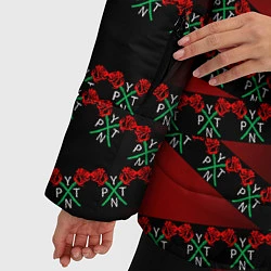 Куртка зимняя женская ТИКТОКЕР - PAYTON MOORMEIE, цвет: 3D-черный — фото 2