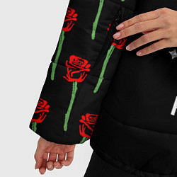 Куртка зимняя женская Payton Moormeier: Flaws & Sins, цвет: 3D-черный — фото 2
