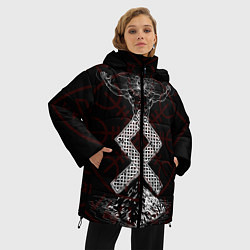Куртка зимняя женская Один, цвет: 3D-светло-серый — фото 2