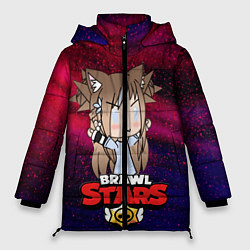 Куртка зимняя женская Brawl stars, цвет: 3D-черный