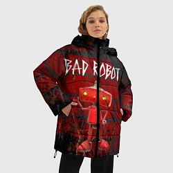 Куртка зимняя женская Bad Robot, цвет: 3D-черный — фото 2
