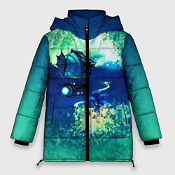Женская зимняя куртка Звездный дирижабль