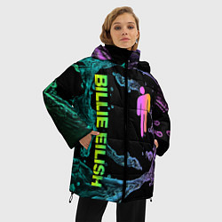 Куртка зимняя женская BILLIE EILISH, цвет: 3D-красный — фото 2