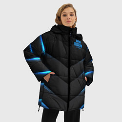 Куртка зимняя женская Conor McGregor, цвет: 3D-черный — фото 2