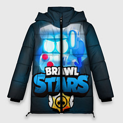 Куртка зимняя женская BRAWL STARS 8 BIT, цвет: 3D-черный