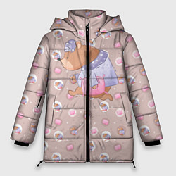 Куртка зимняя женская Сон, цвет: 3D-черный