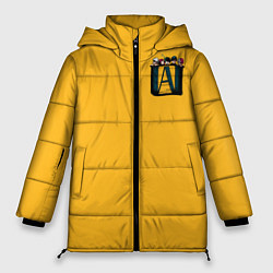 Куртка зимняя женская Моя геройская академия, цвет: 3D-светло-серый