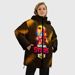 Куртка зимняя женская Brawl Stars Max, цвет: 3D-черный — фото 2