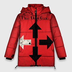 Куртка зимняя женская Three Days Grace, цвет: 3D-красный