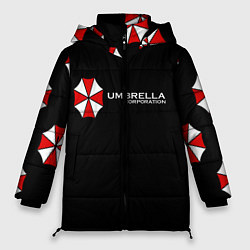 Куртка зимняя женская Umbrella Corporation, цвет: 3D-черный