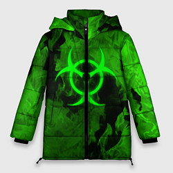 Куртка зимняя женская BIOHAZARD, цвет: 3D-черный