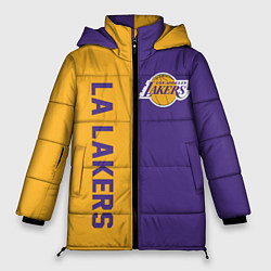 Куртка зимняя женская LA LAKERS, цвет: 3D-красный