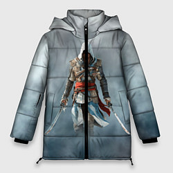 Куртка зимняя женская ASSASSIN'S CREED, цвет: 3D-черный