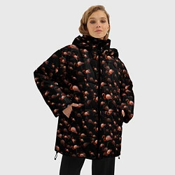 Куртка зимняя женская Фламинго, цвет: 3D-черный — фото 2