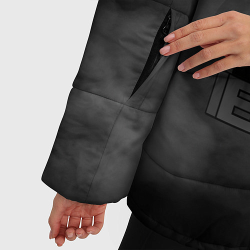 Женская зимняя куртка EMINEM / 3D-Светло-серый – фото 5