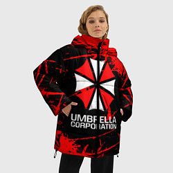 Куртка зимняя женская UMBRELLA CORPORATION, цвет: 3D-черный — фото 2