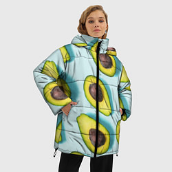 Куртка зимняя женская АВОКАДО, цвет: 3D-черный — фото 2