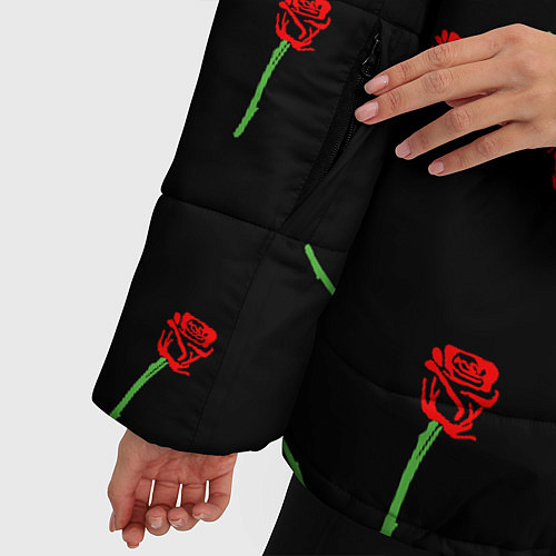 Женская зимняя куртка ЕГОР КРИД / 3D-Красный – фото 5