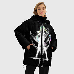 Куртка зимняя женская Princess, цвет: 3D-черный — фото 2