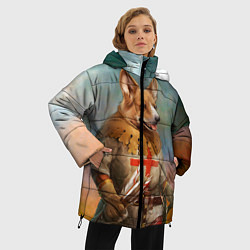 Куртка зимняя женская КОРГИ ЛУЧНИК, цвет: 3D-красный — фото 2
