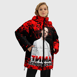 Куртка зимняя женская Тима Белорусских, цвет: 3D-черный — фото 2