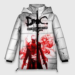 Куртка зимняя женская Devil may cry, цвет: 3D-черный