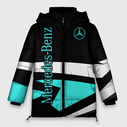 Куртка зимняя женская Mercedes-Benz, цвет: 3D-красный