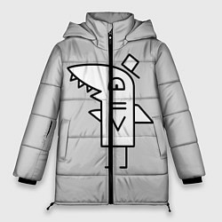 Куртка зимняя женская Мистер акулёныш gray, цвет: 3D-черный